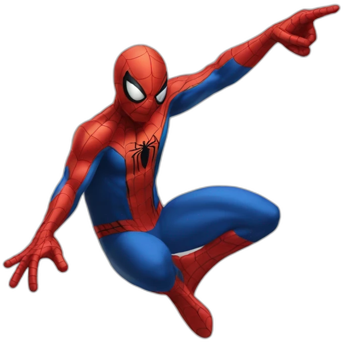 spiderman pointing at spiderman emoji