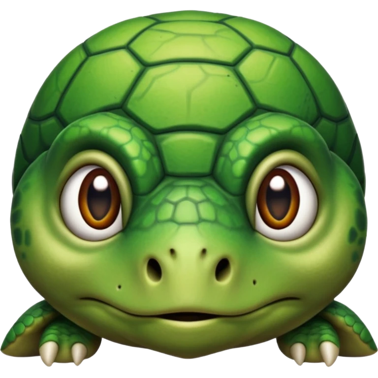 Sad turtle emoji
