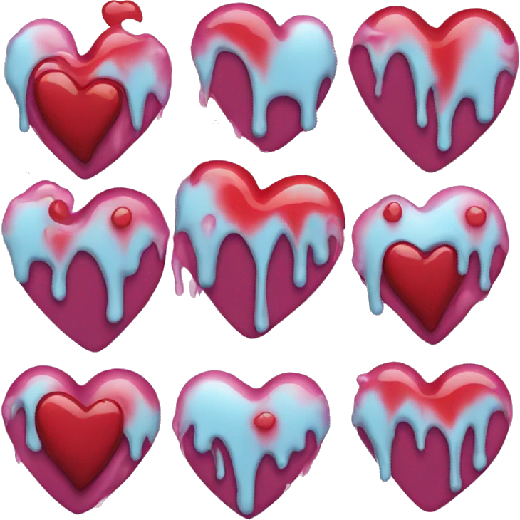 Melting heart iphone emoji emoji