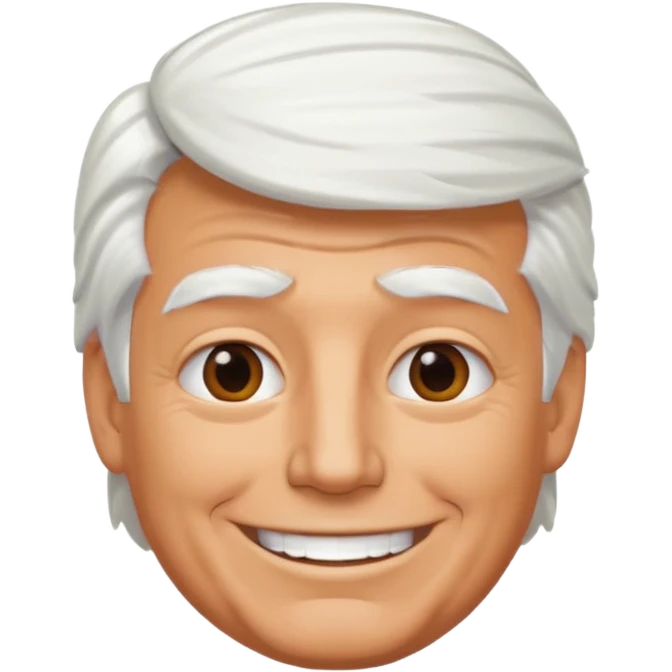 Trump looking sexy emoji