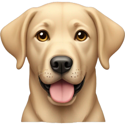 Labrador retriever  emoji