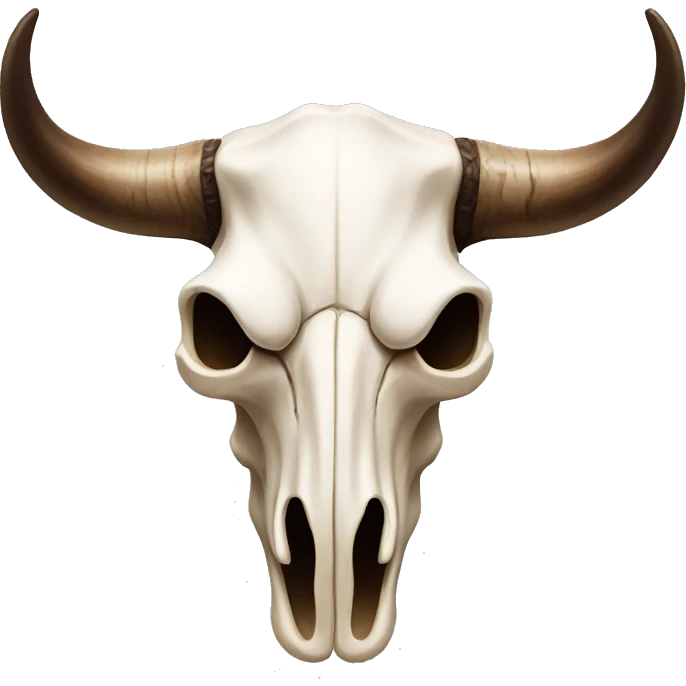 Bull skull emoji