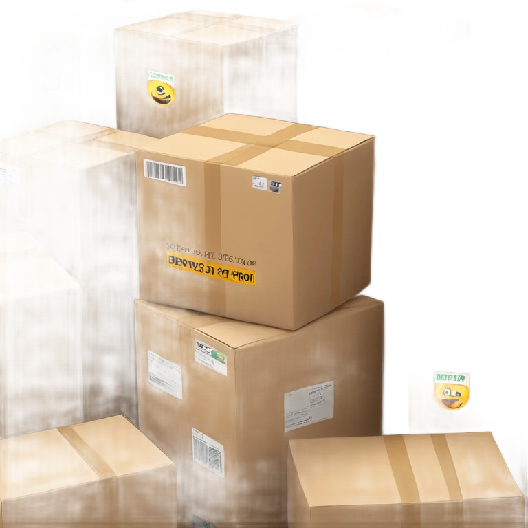 Delivery boxes emoji