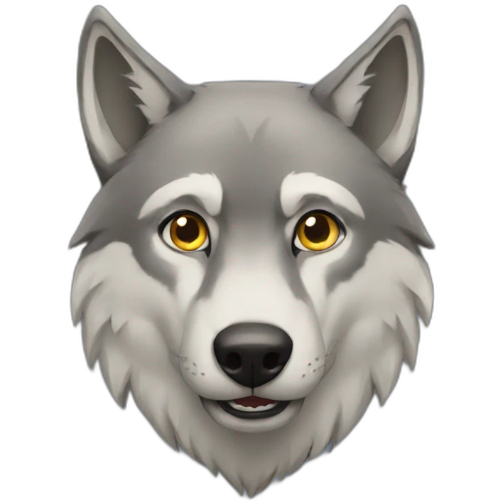 wolf emoji