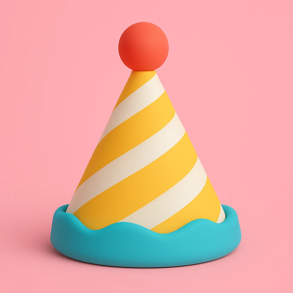 party hat emoji