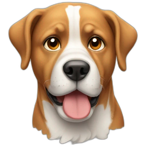 dog thinking emoji