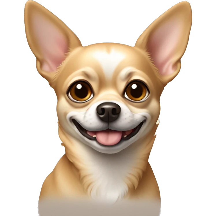 Senior Tan chihuahua emoji