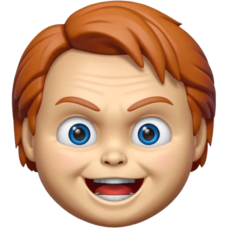 Un emojin de chuky emoji