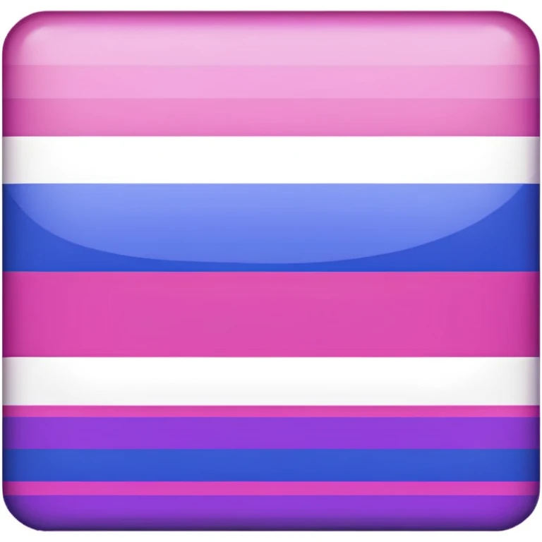 Bisexual flag emoji