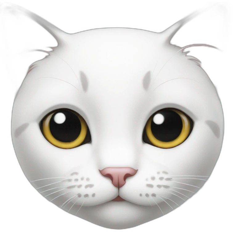 white cat emoji