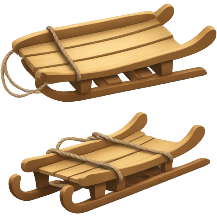 Sled emoji