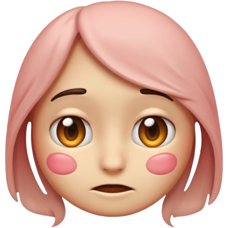 Create a shyness imoji emoji