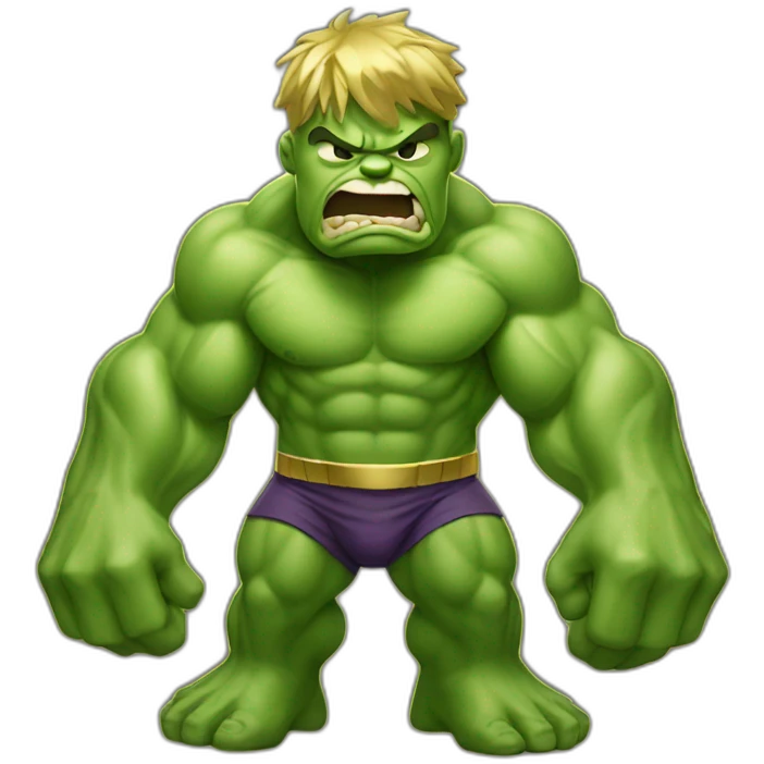 hulk with gold emoji