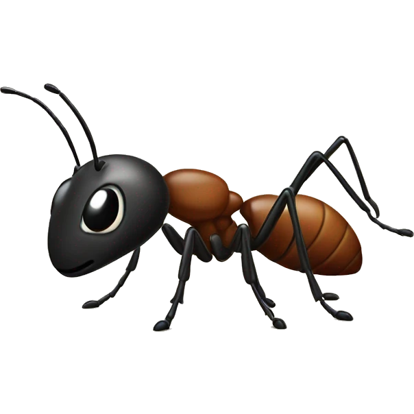 An athomic ant emoji