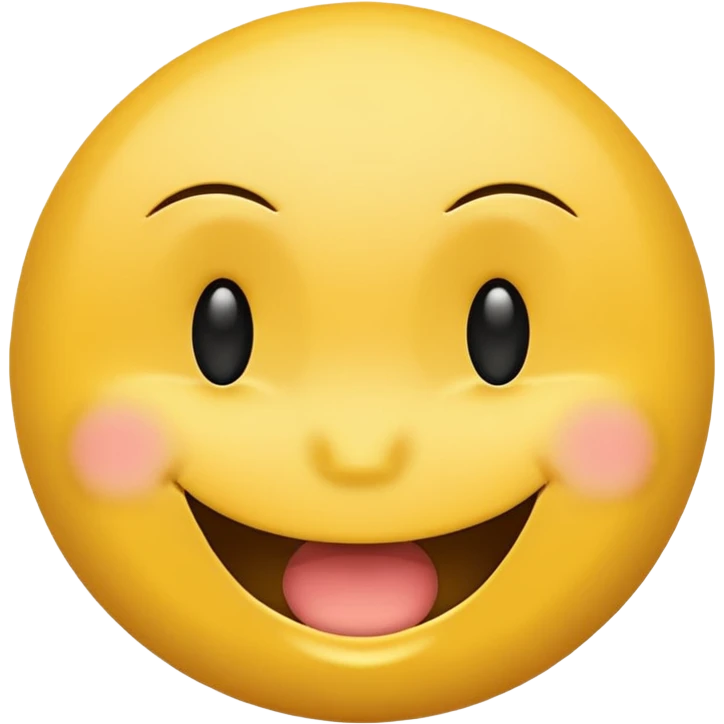 Smiley emoji teasing emoji