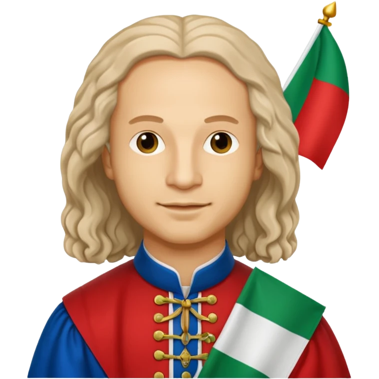 antonio vivaldi italian flag emoji