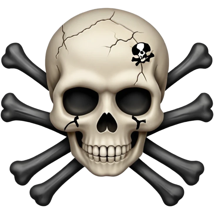 Make luffy jolly Roger emoji emoji
