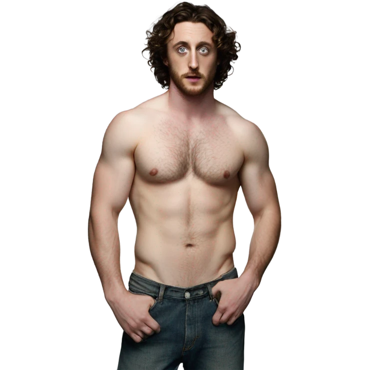 Aaron Taylor Johnson shirtles hairy chest emoji