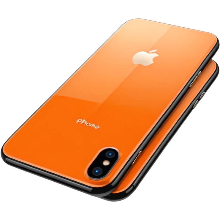 iPhone 17 pro Max Laranja emoji