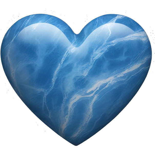 Blue Marble Heart emoji