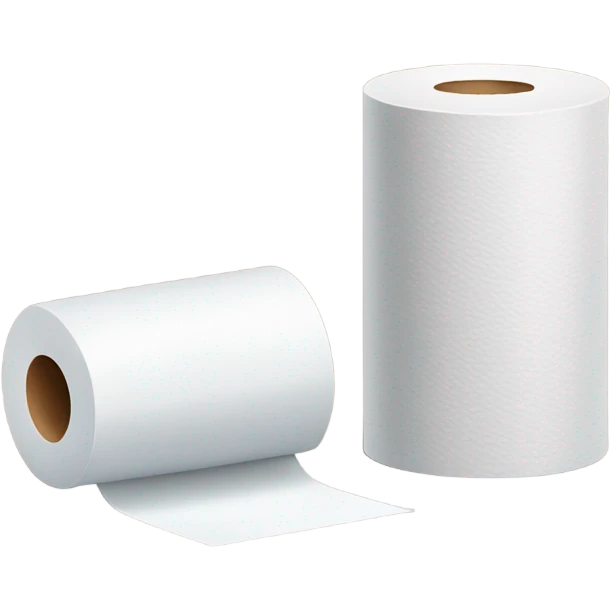 Lube and toilet paper roll emoji