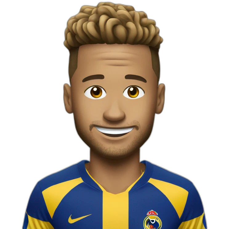 Neymar a le ballon d'or emoji