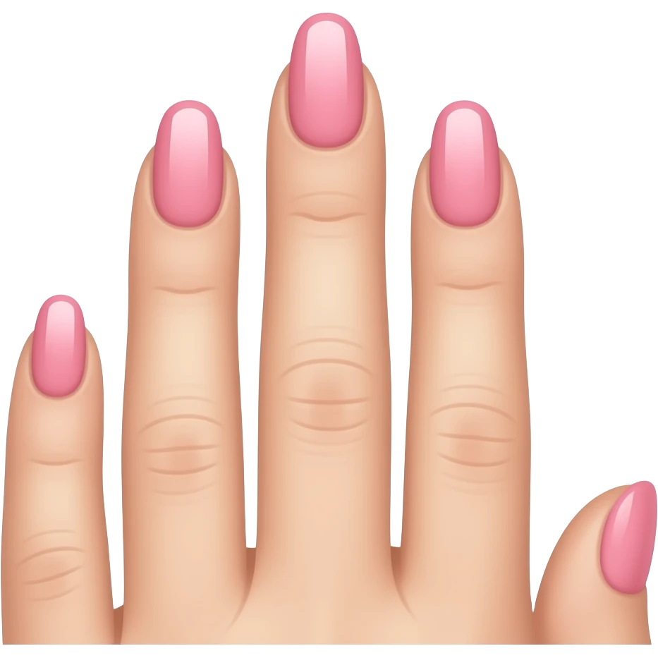 Lite Pink nails emoji