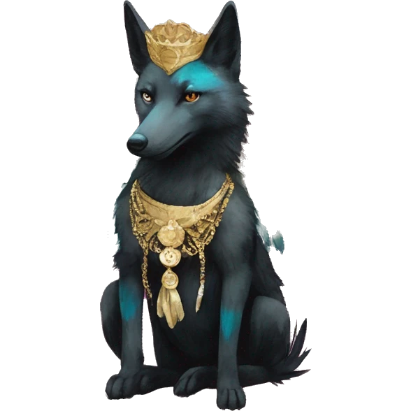 Dark black Beige cyan Pink magenta burgundy maroon cyan beige gray coyote black stripes wearing gold jewellery gold piercings gold gilded vintage watercolour tie dye black raven wings emoji
