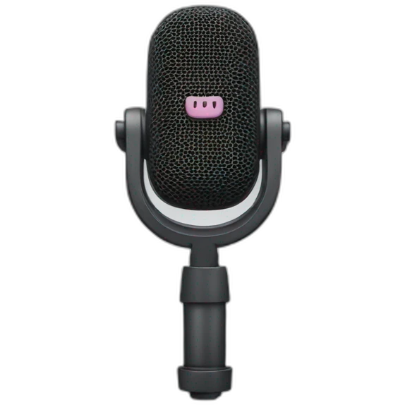 podcast microphone emoji