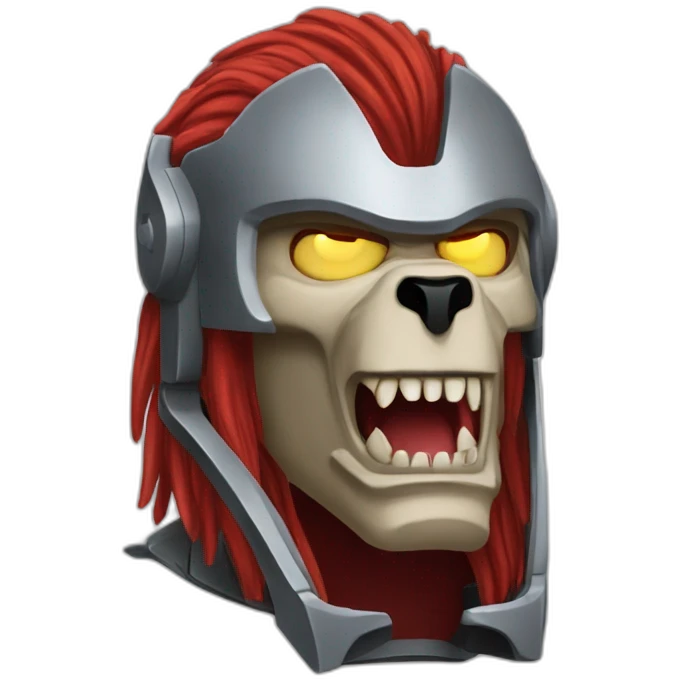 cylon-werewolf-with-big-mouth-and-red-hair-furious emoji