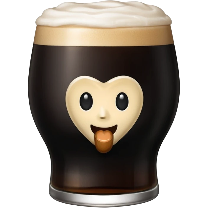 Guinness glass emoji