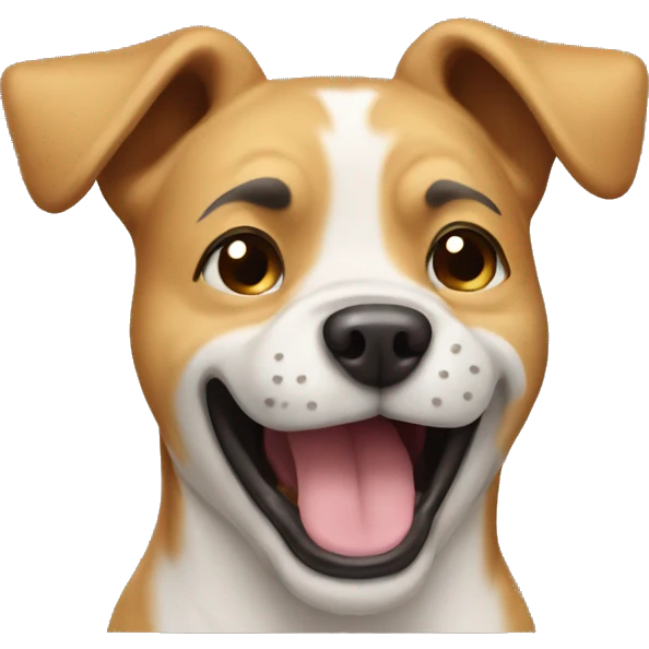 DOG MEWING emoji