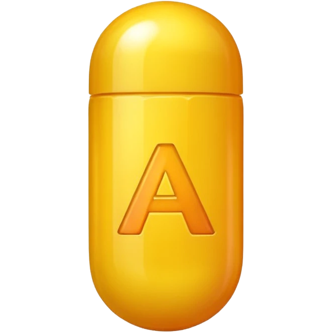 Vitamin A Case in Pill emoji