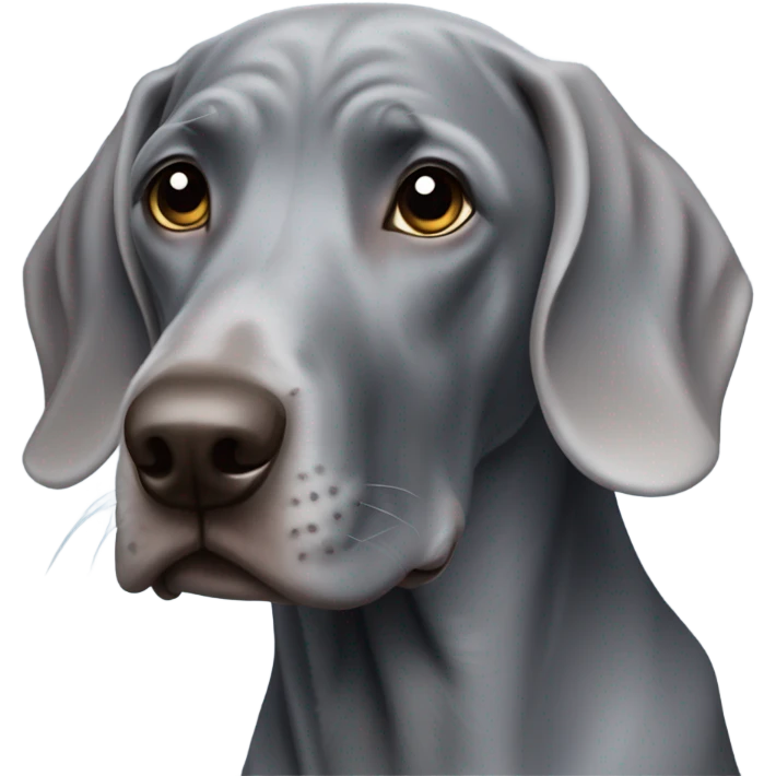 blue and silver weimaraners emoji