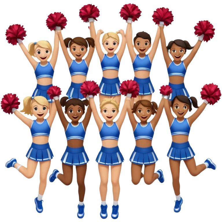 Cheer squad emoji