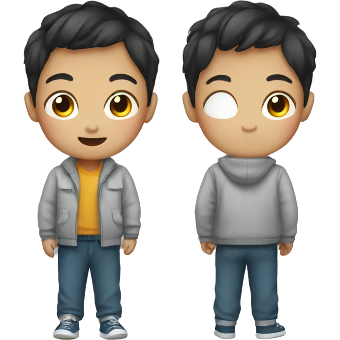 Chinese little kid  emoji