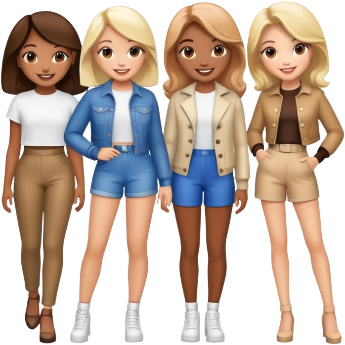Main pop girls  emoji