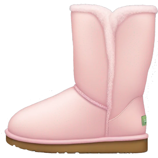 light pink uggs emoji