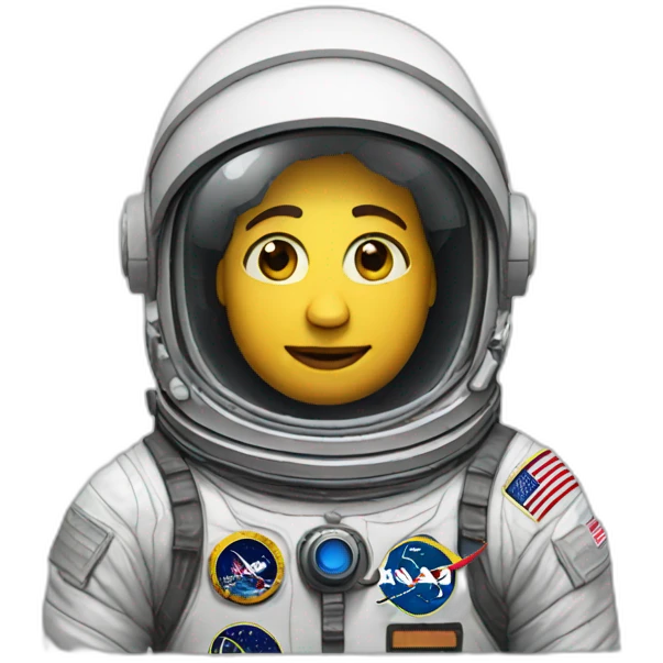 astronaut thumb emoji