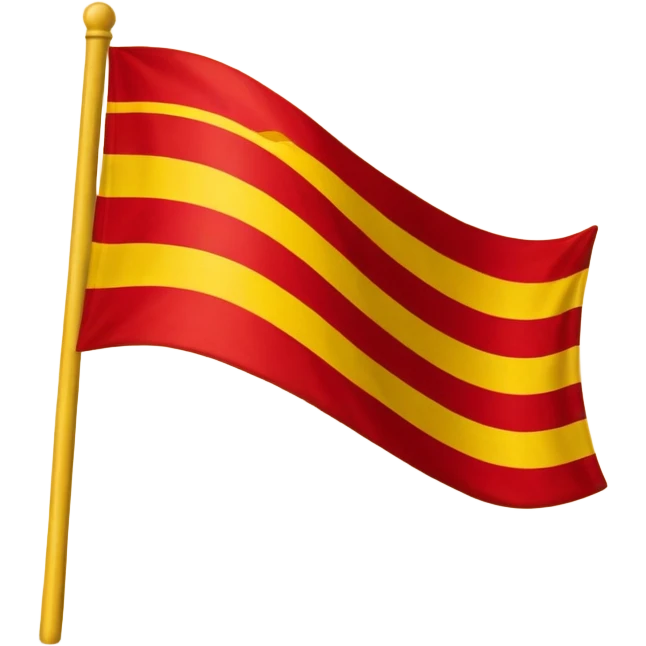 Drapeau lorrain emoji
