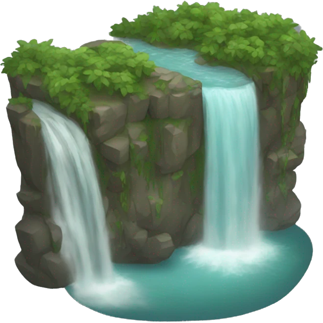 Watherfall emoji