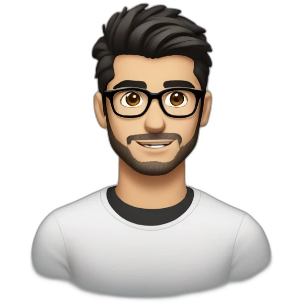 zayn malik with spectacles emoji