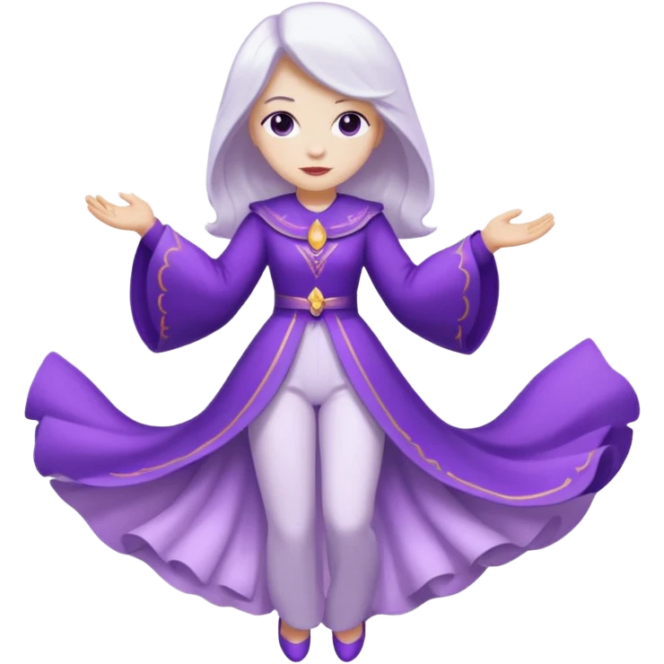 -18 branco e roxo emoji