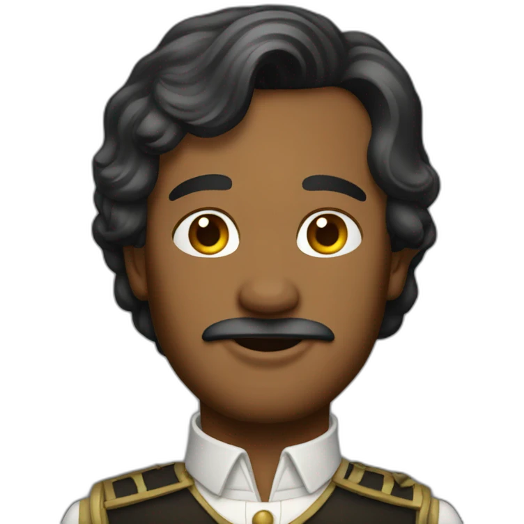 men in classic costume emoji