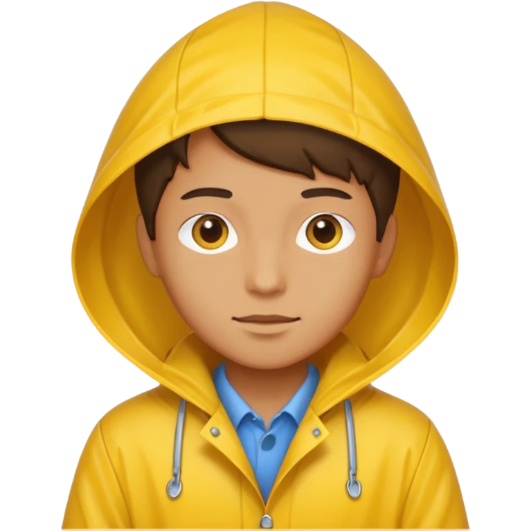 open Raincoat Pedestrian  emoji