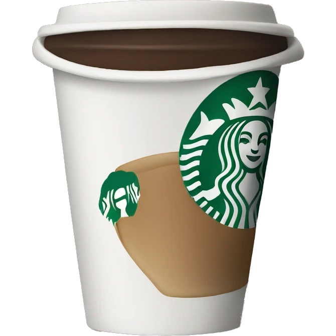 Starbucks coffee cup  emoji