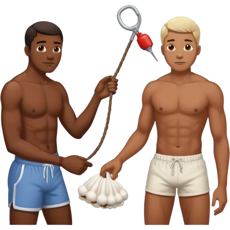 slave getting whipped by owner while picking cotton emoji