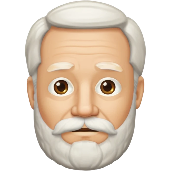 Kernel sanders with beard emoji