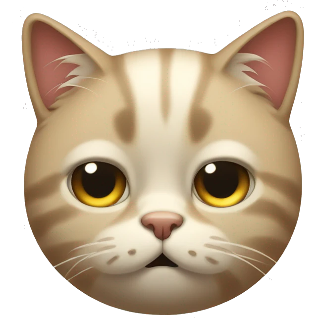 cat body depressed emoji