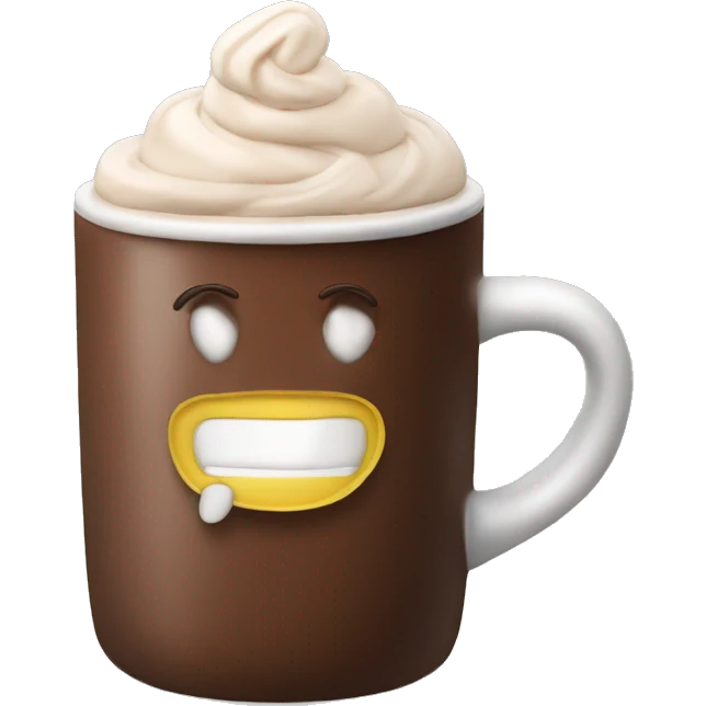 Hot chocolate  emoji